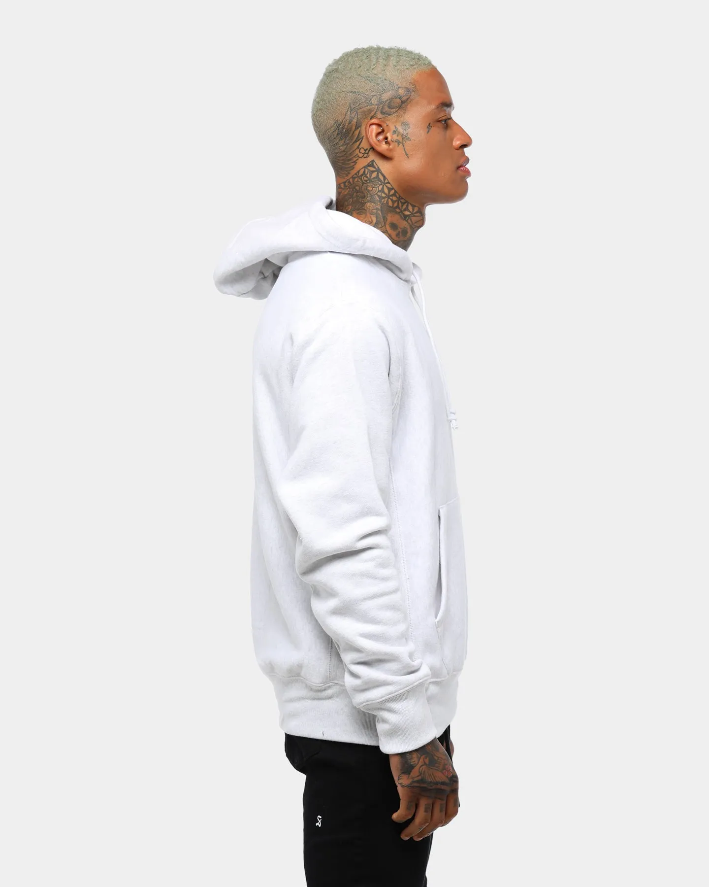 Champion Rev Weave Hoodie Silver Stylish Accessory Cougar like
