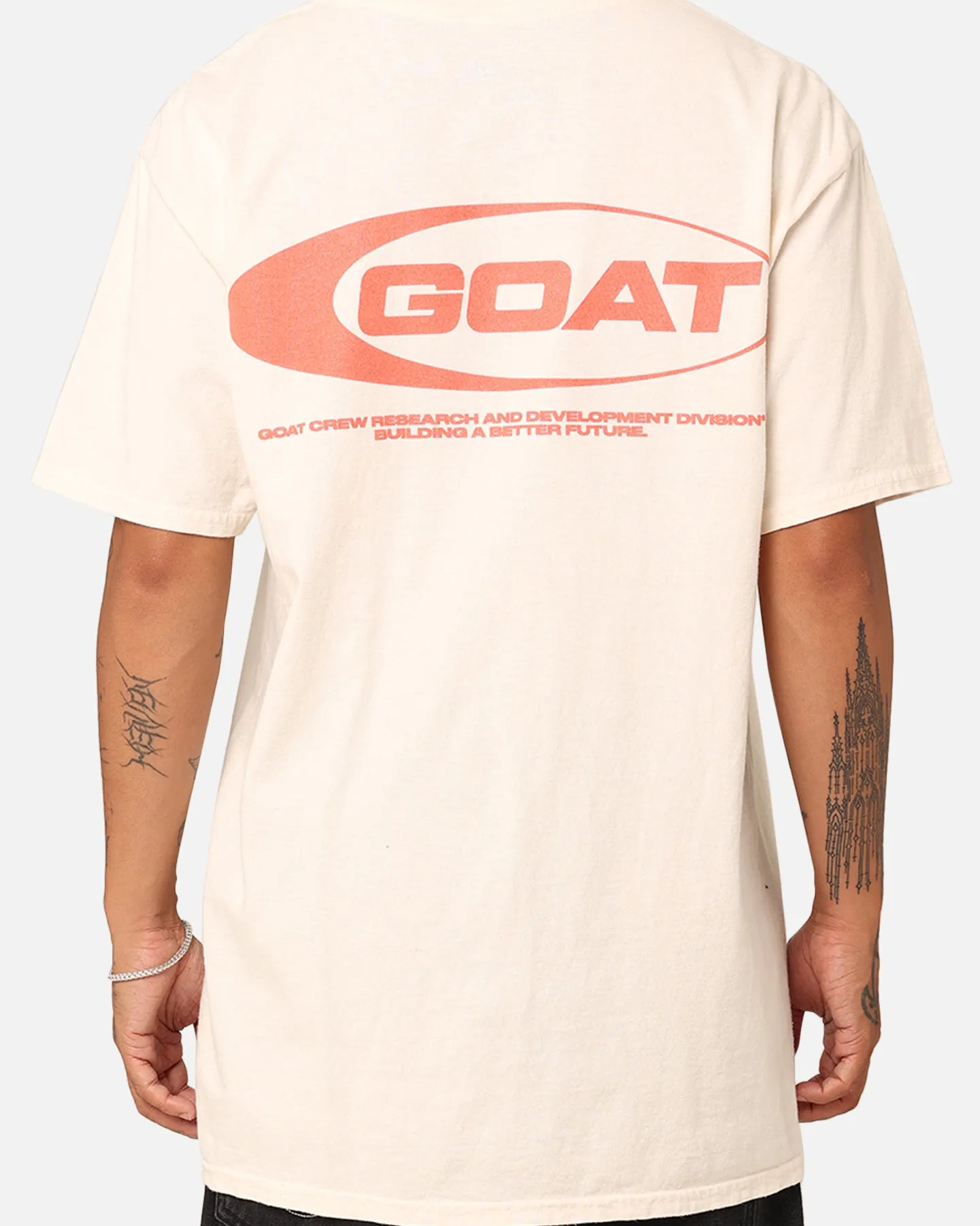 Goat Crew GCLTD T-Shirt Off White Weekend Essential Anti-bacterial