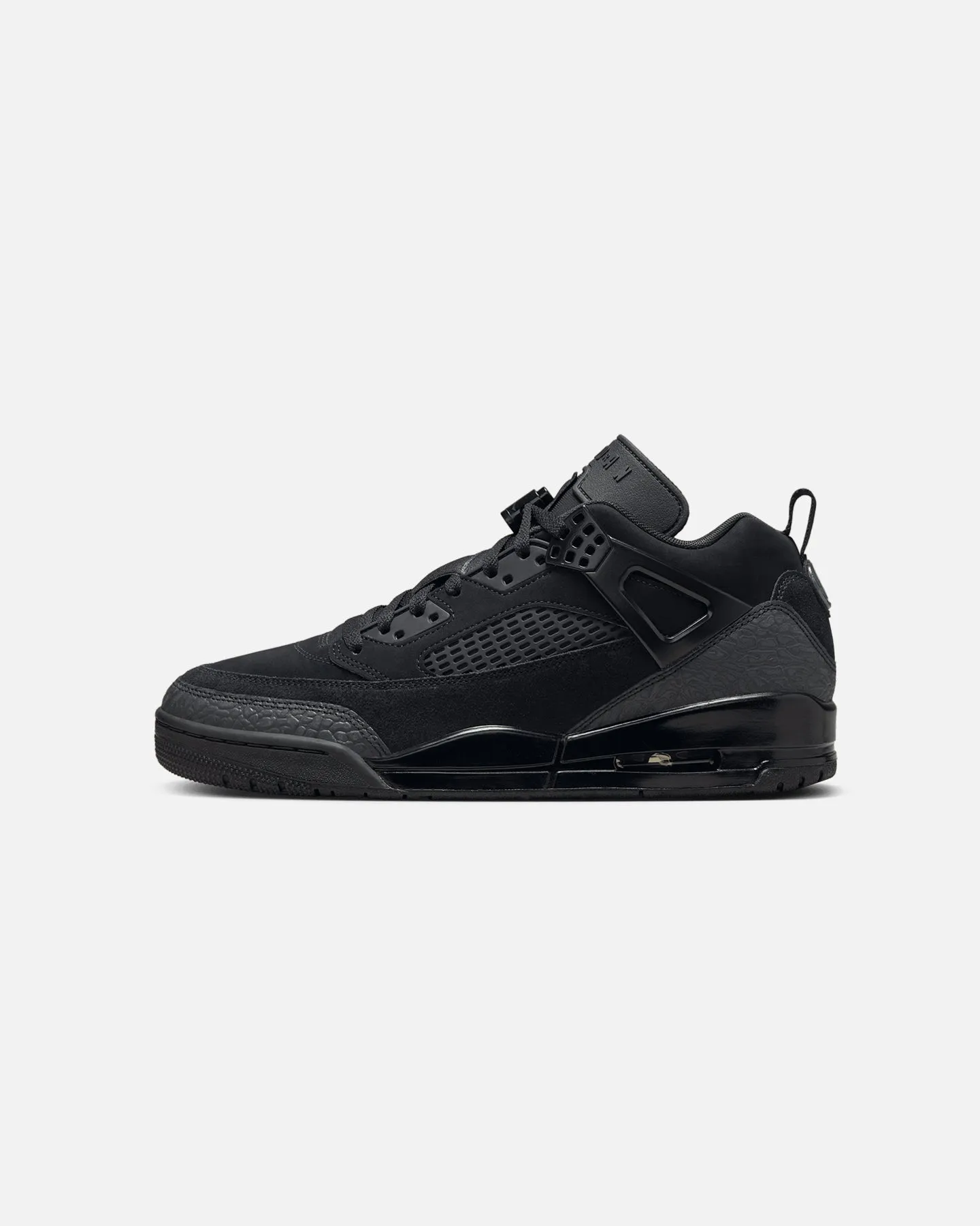 Abrasion Resistant Toe Jordan Spizike Low Black/Black