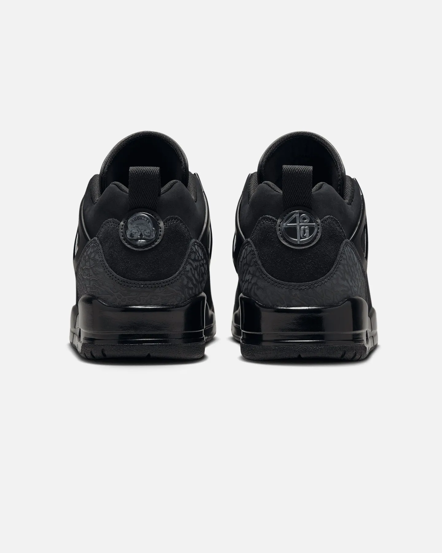 Retro Mood Orthopedic Footbed System Jordan Spizike Low Black/Black