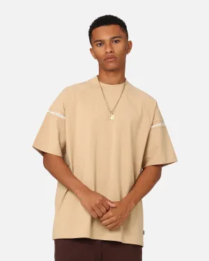 Evergreen Carre Prime Oversized Raglan T-Shirt Stone