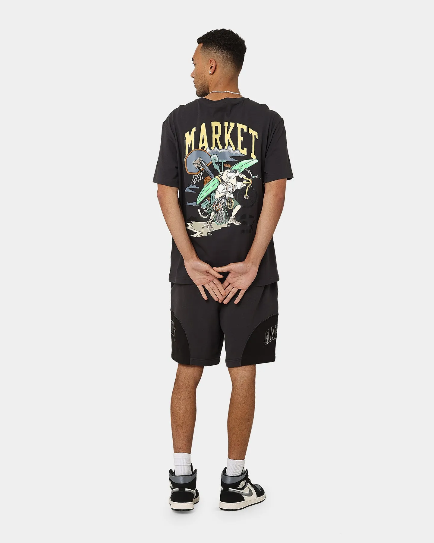 Outdoor Trend Look Puma X Market Graphic T-Shirt Puma Black