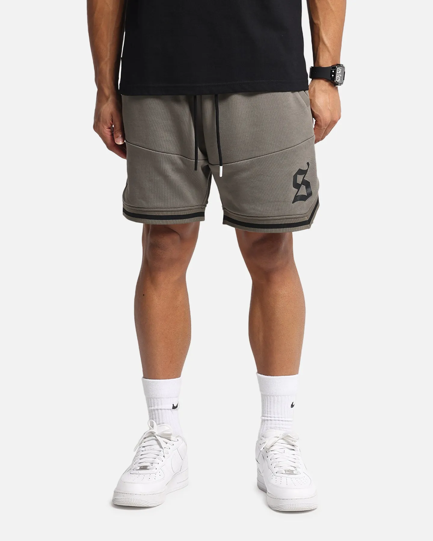 Stylish Shorts Hypoallergenic Textile Saint Morta Icon X Fleece Short Brown