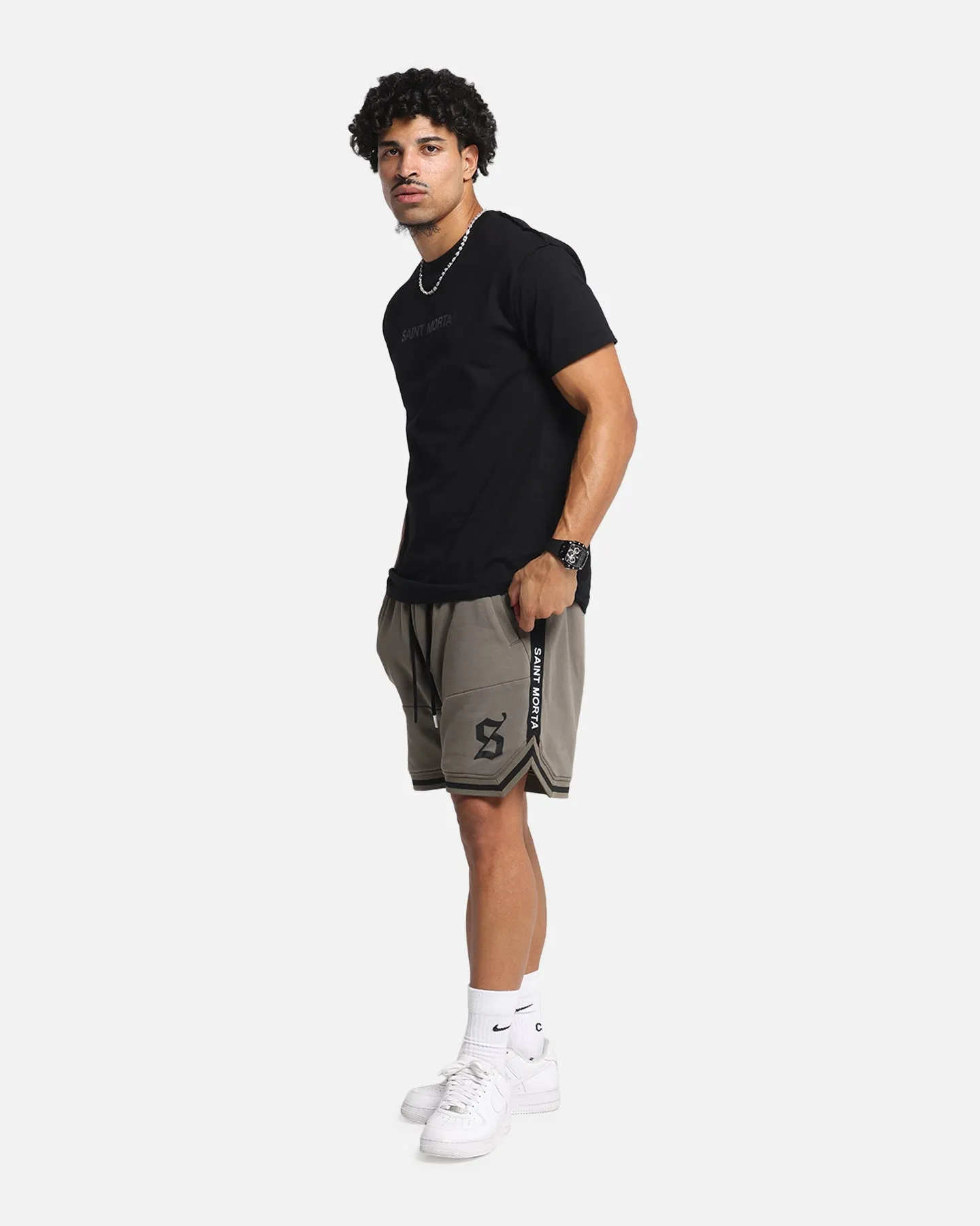 Eye-catching Design Saint Morta Icon X Fleece Short Brown