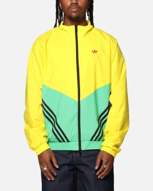 Adidas Originals Track Top Jacket Green/Yellow Task