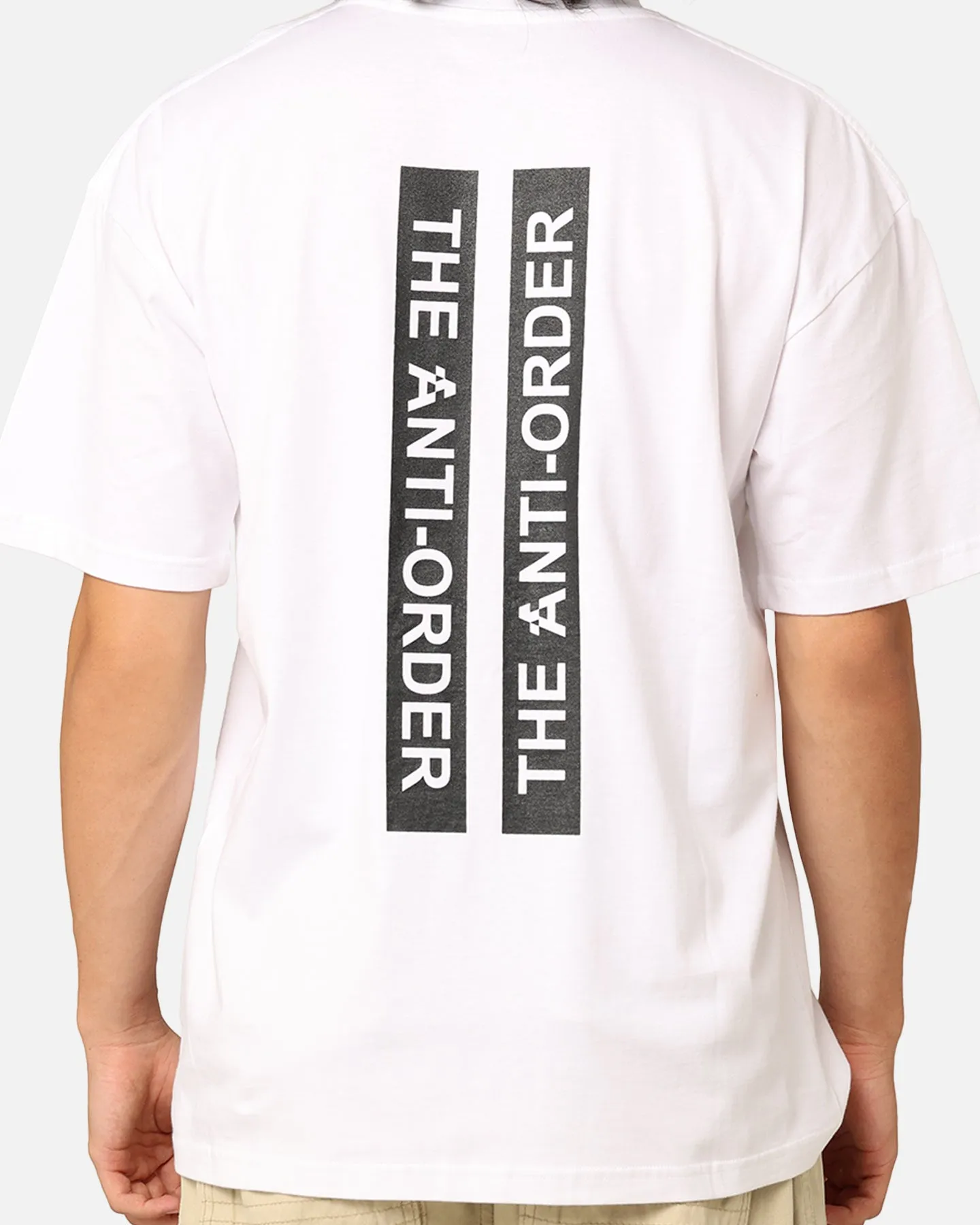 Soft Touch The Anti Order Anti X Logo T-Shirt White