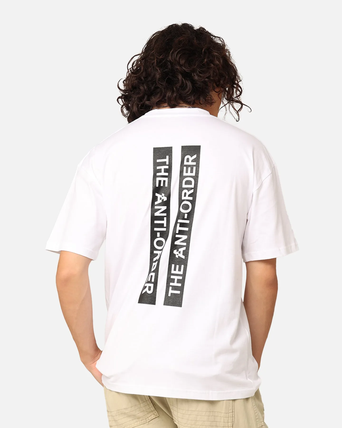 The Anti Order Anti X Logo T-Shirt White Weekend Look