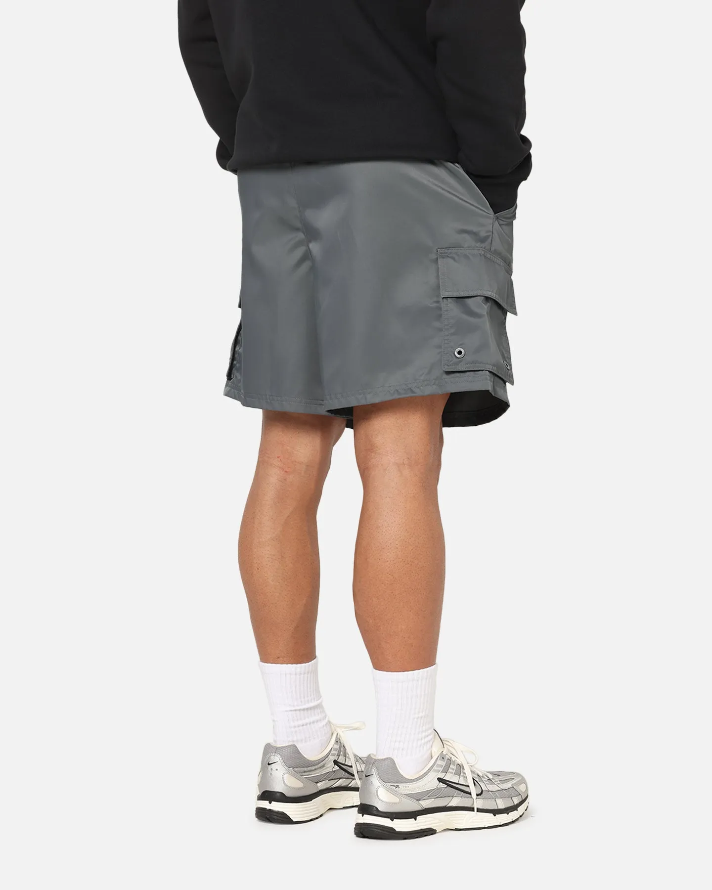 Trendy Fashion Urban Mood Jordan Brooklyn Cargo Shorts Iron Grey