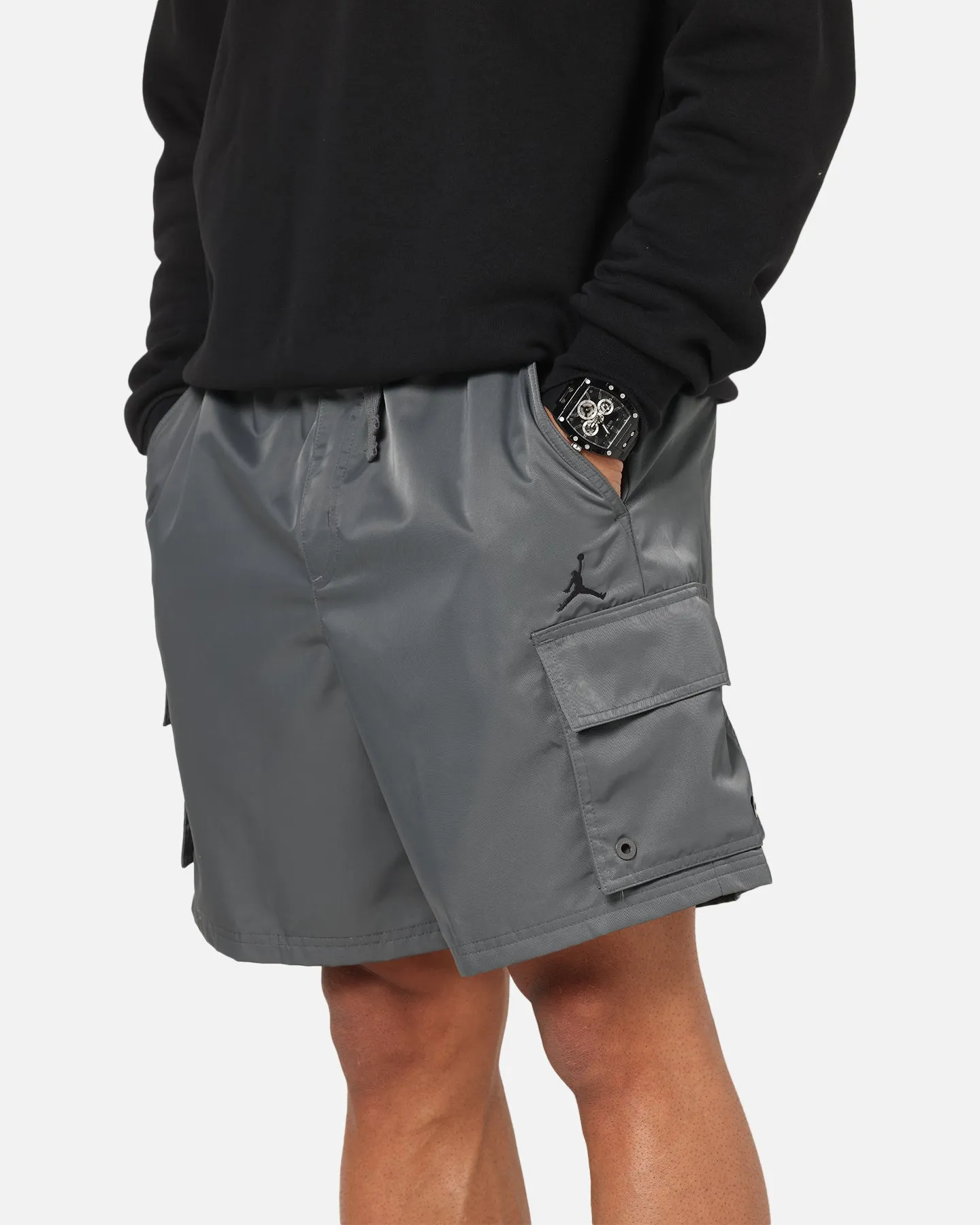 Comfortable Motion corduroy shorts Jordan Brooklyn Cargo Shorts Iron Grey