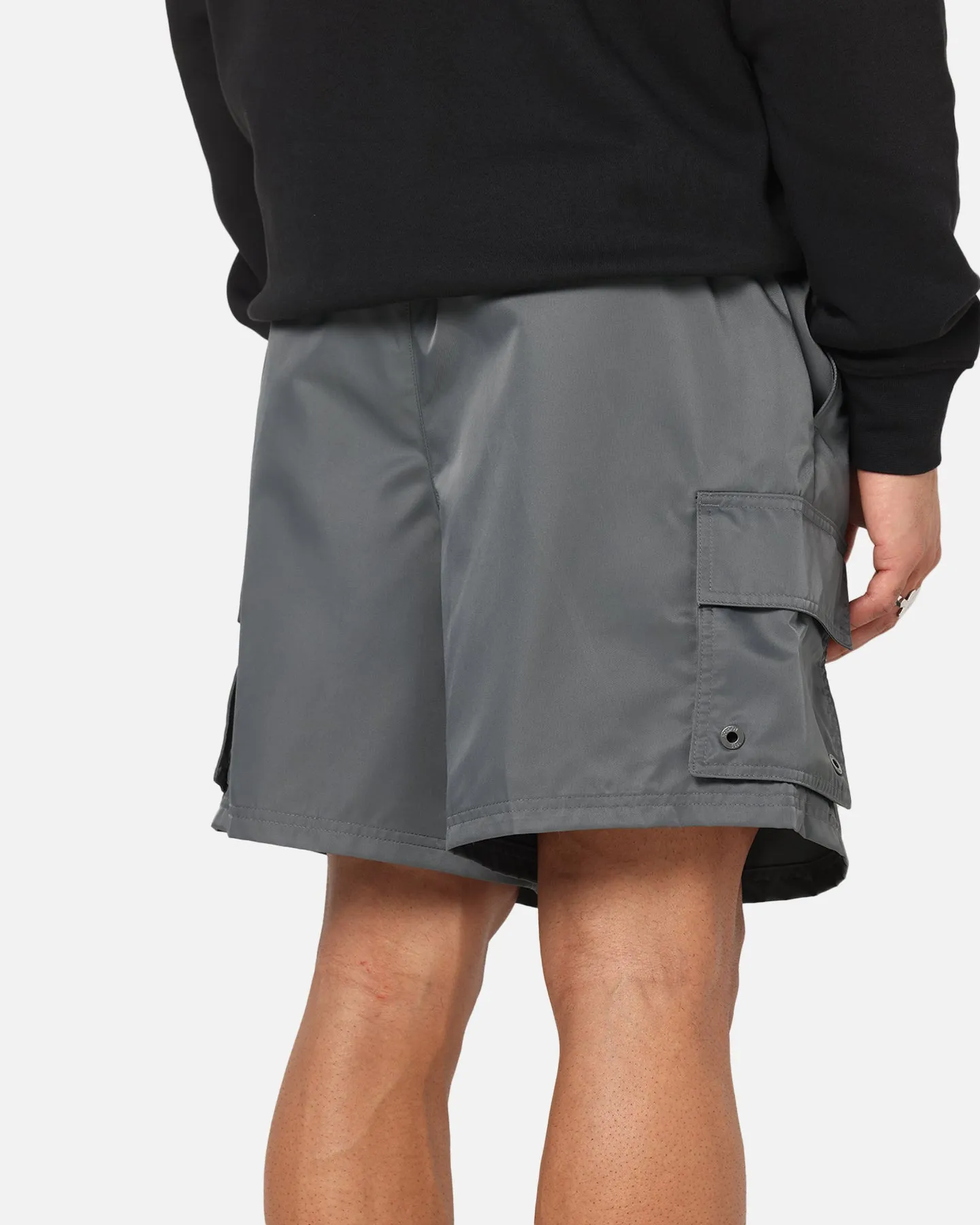 Jordan Brooklyn Cargo Shorts Iron Grey Performance Design Antibacterial