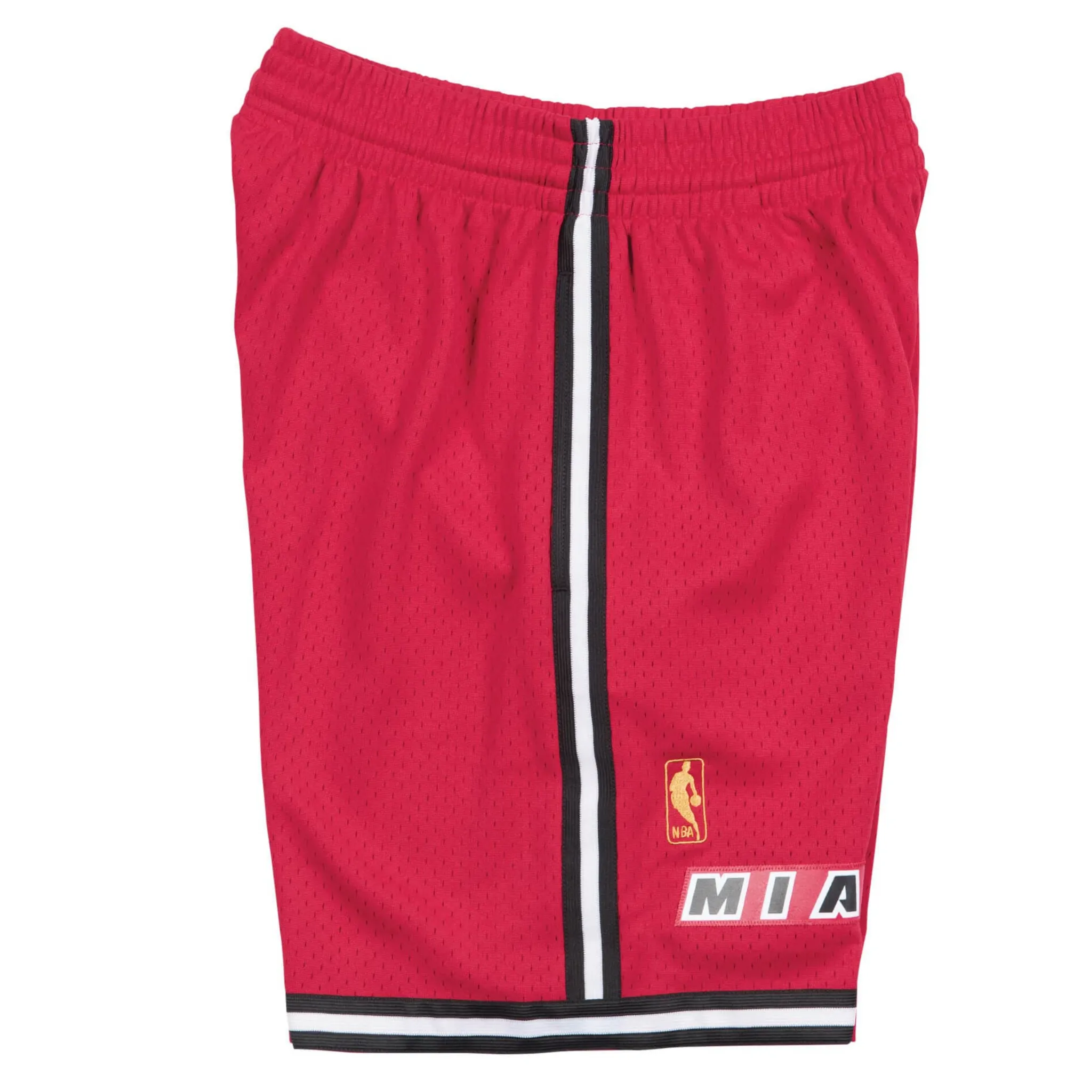 StretchableMaterial Mitchell & Ness Swingman Shorts Miami Heat Alternate 1996-97 (Red)