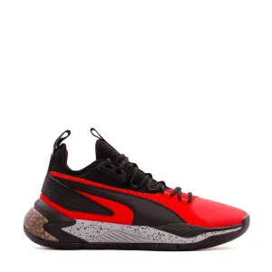 Puma Basketball Uproar Hybrid Court High Risk Red Black Men 192775-08 Jump Support