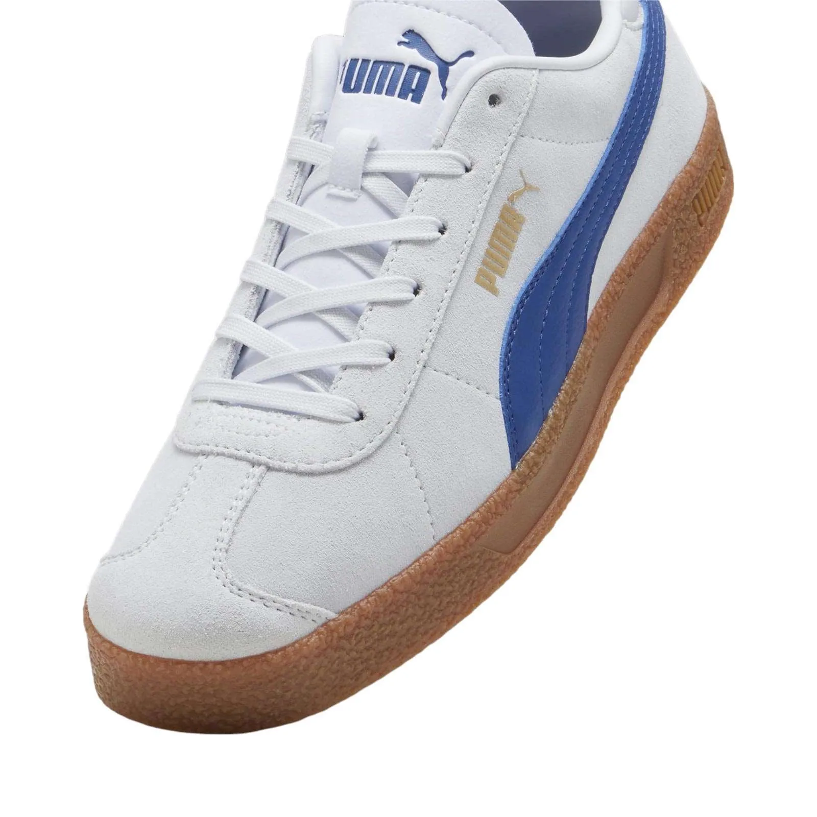 Puma Club Mens Trainers Mono Style Bright Gold