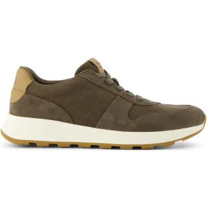 TOMS Mens TRVL LITE Retro Trainer Olive Palm Base