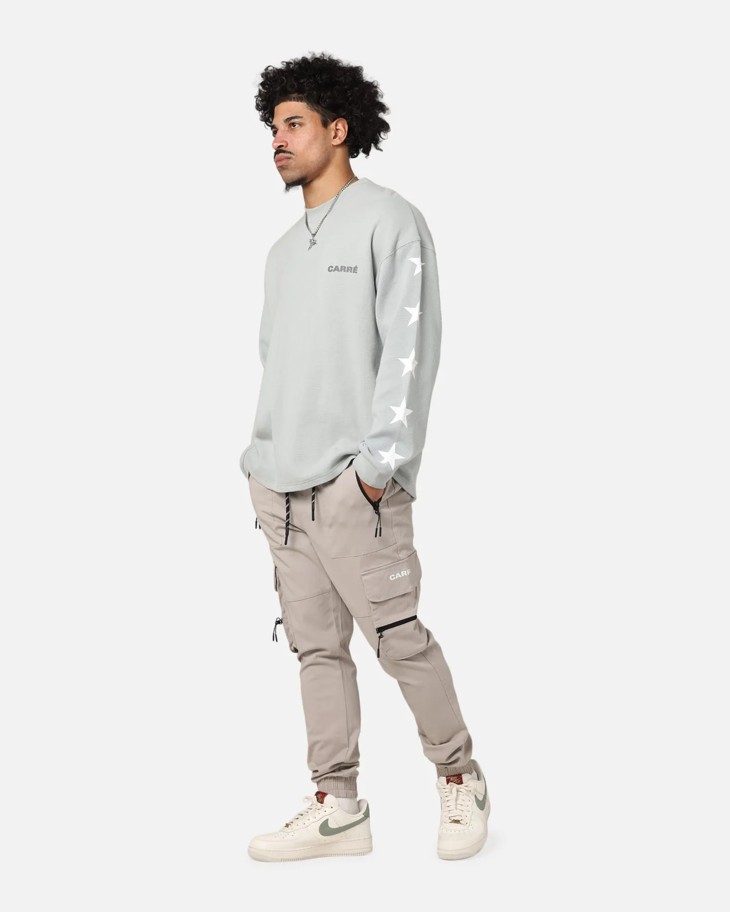 Chilly Day Ready Perfect Fit Carre Classic Jogger Grey
