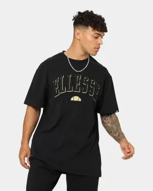Flexible Collar Ellesse Columbia T-Shirt Black/Gold