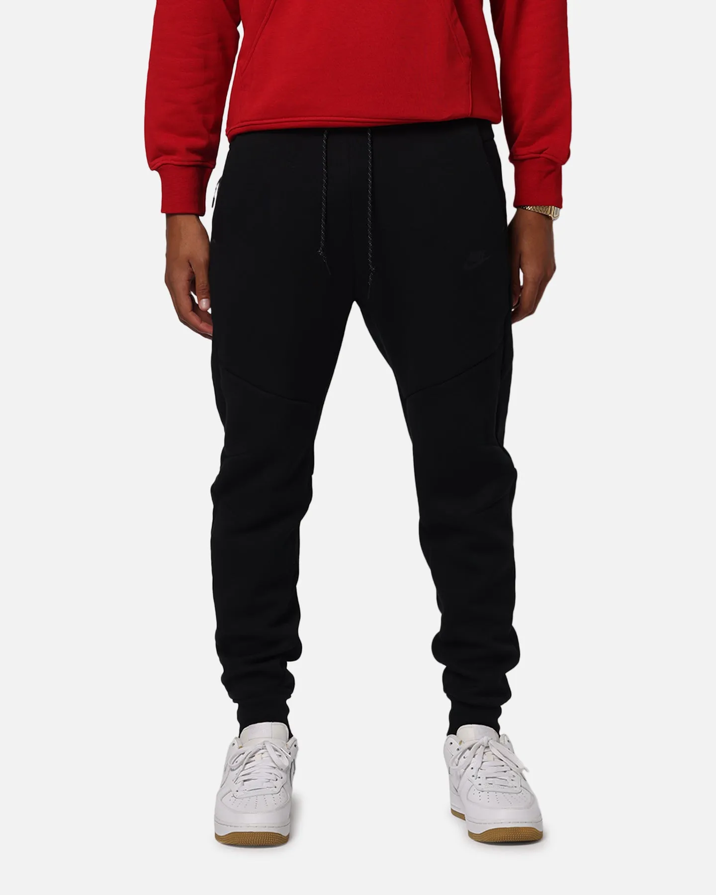 Nike Sportswear Tech Fleece Joggers Black/Black Slim Design Secure Closures