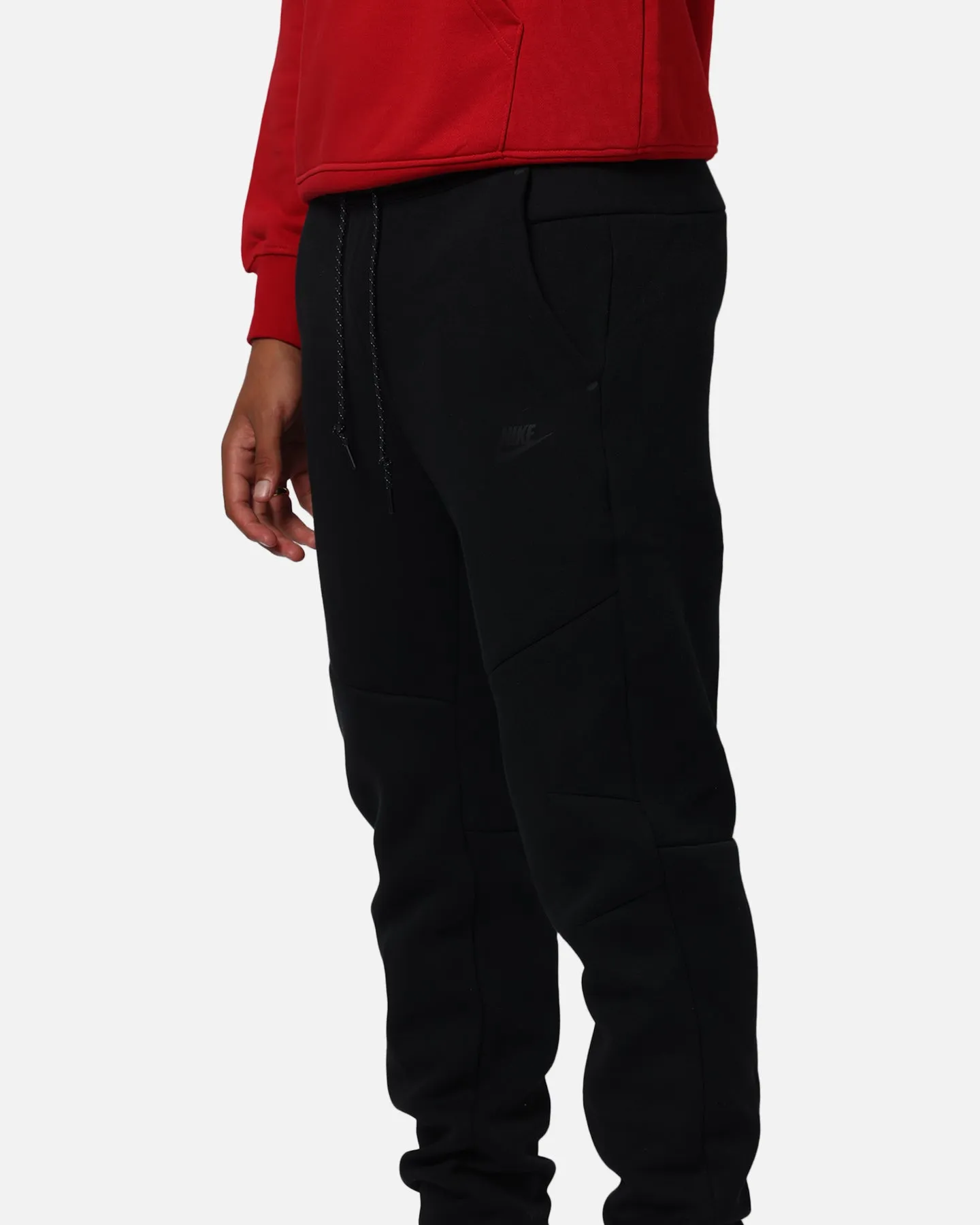 Nike Sportswear Tech Fleece Joggers Black/Black Lightweight Fit Relaxed Wear