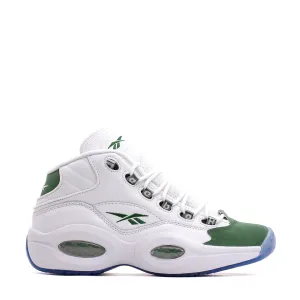 Reebok Classics Basketball Men Question Mid Allen Iverson White Green ID6690 Lateral Containment Walls