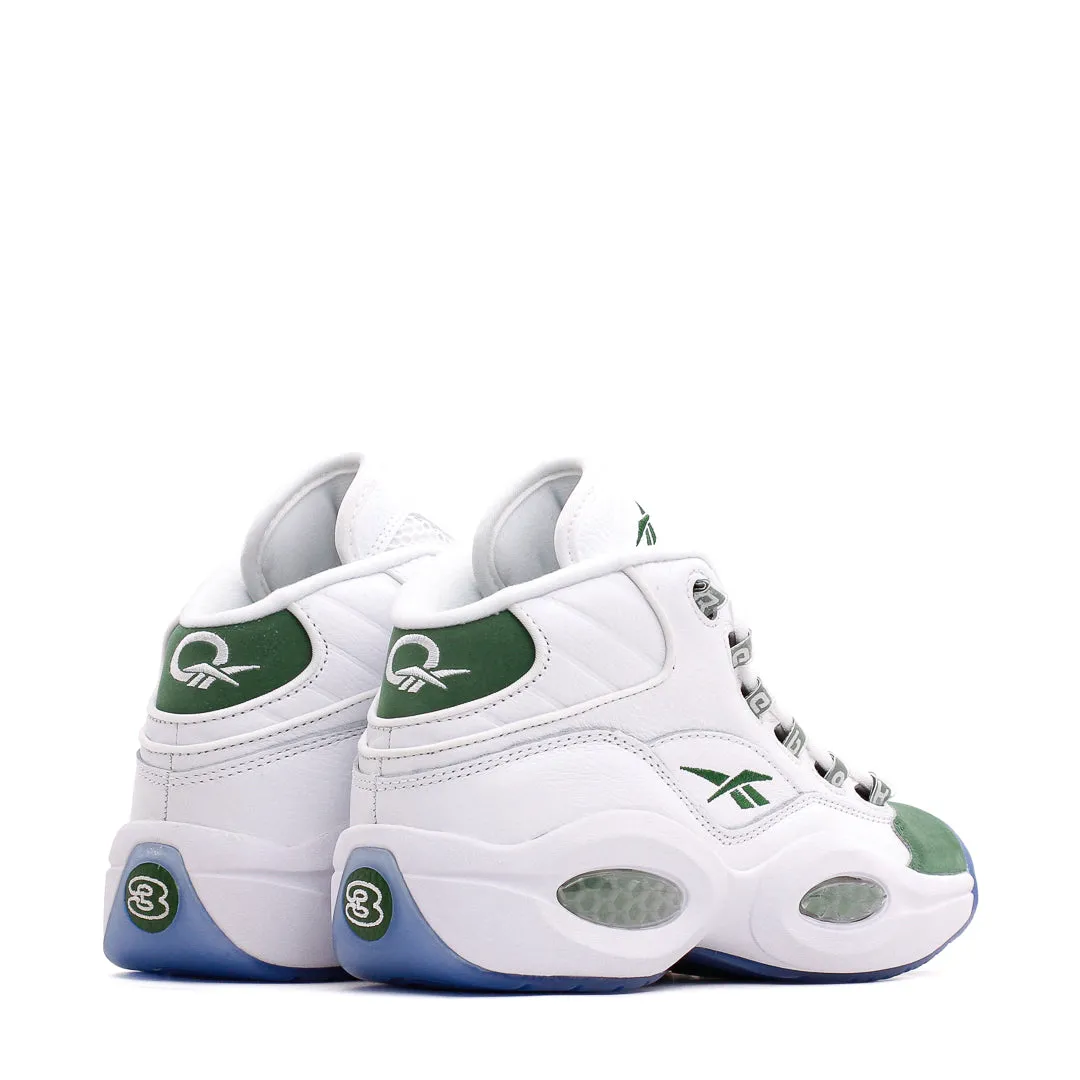 Reebok Classics Basketball Men Question Mid Allen Iverson White Green ID6690 360 Degree Airflow