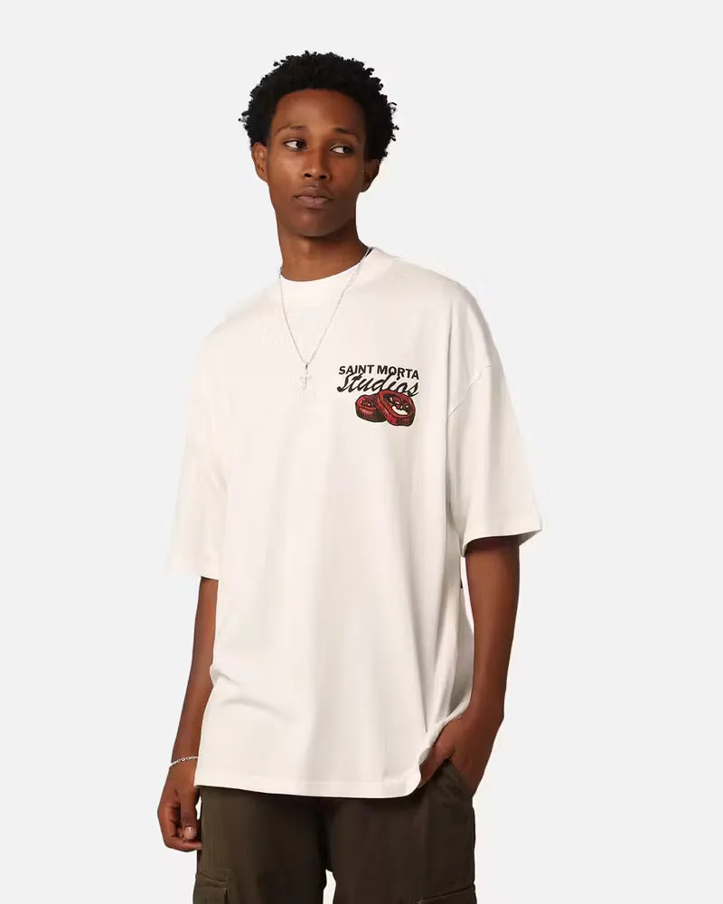 Soft Texture Cozy Feeling Saint Morta Chilli Fusion T-Shirt Off White