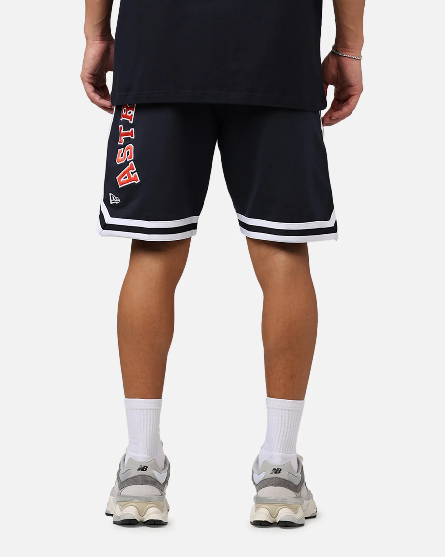 New Era Houston Astros 'Logo Select Official Team Colors' Shorts OTC Elastic Comfort Relaxed Fit