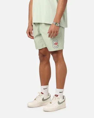 Quick Adjust Fit Carre Rose Beach Shorts Sage