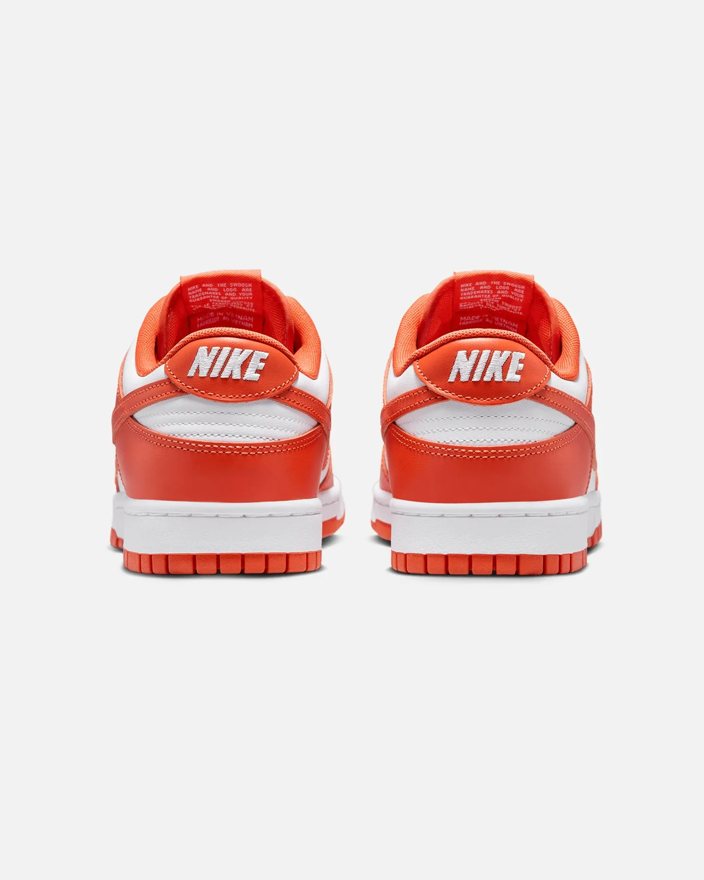 Comfort Midsole Nike Dunk Low Retro "Syracuse" White/Cosmic Clay