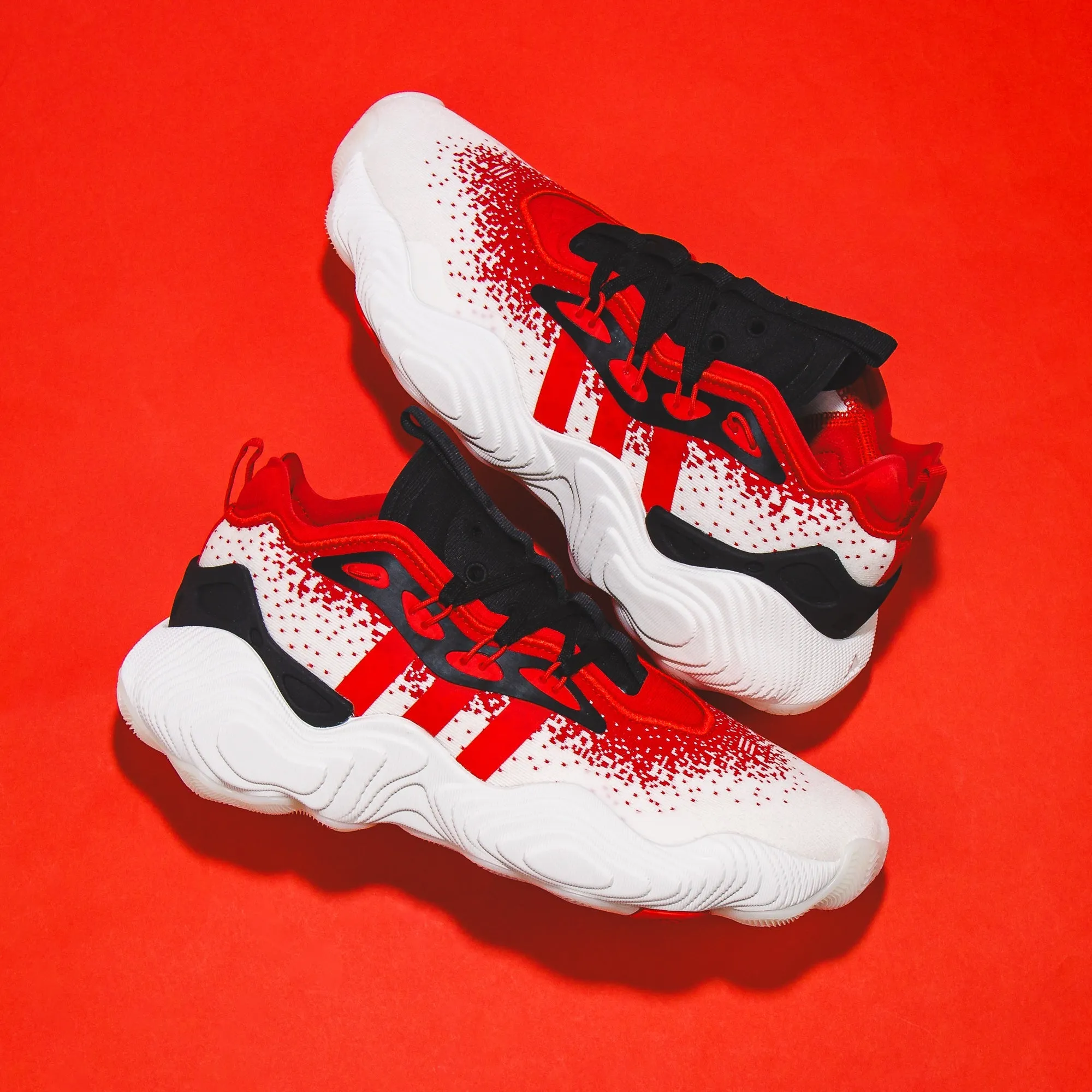 Adidas Basketball Men Trae Young 3 White Red IE2704 High density foam