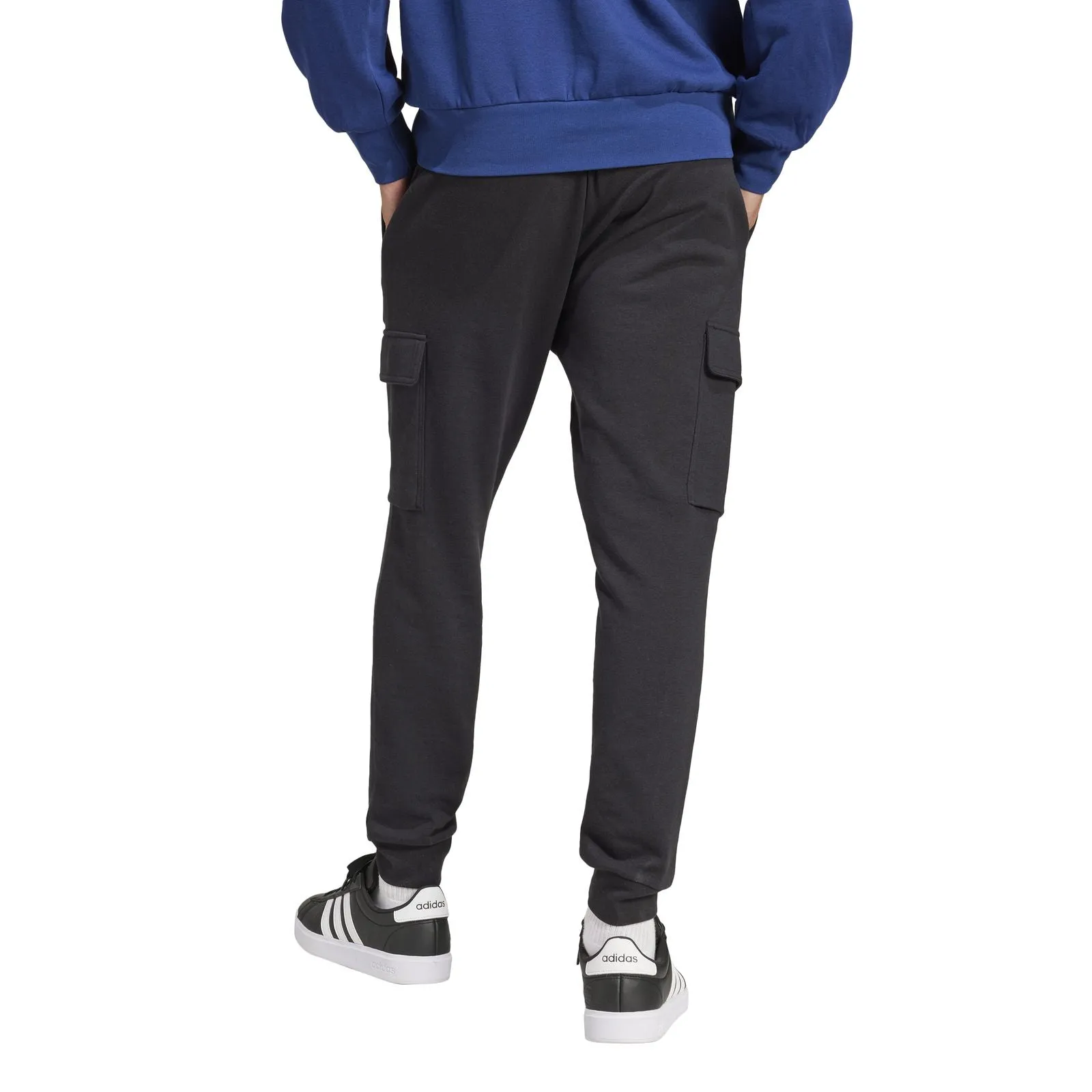 adidas FELCZY C PANT  Mens Flc Pants Blk Stretch Fitness Pants Pool Workout