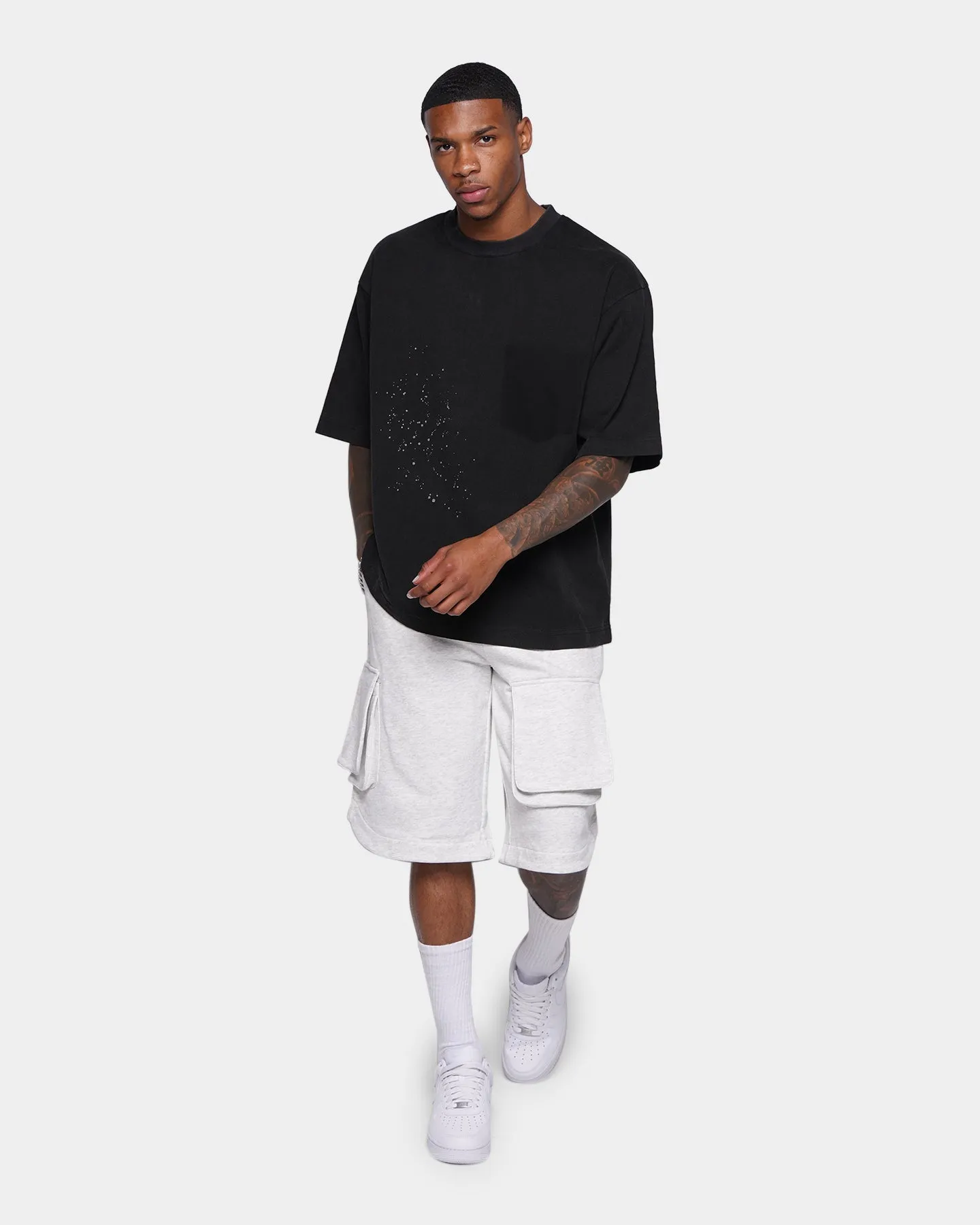 XXIII Berg Track Pant Cargo Shorts Grey NoChafeFinish