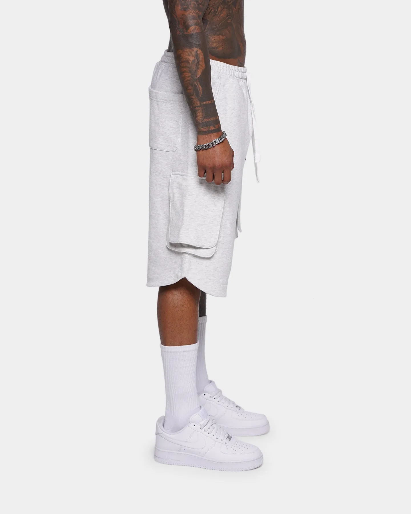 XXIII Berg Track Pant Cargo Shorts Grey Durable Stitching Beach-Ready Look