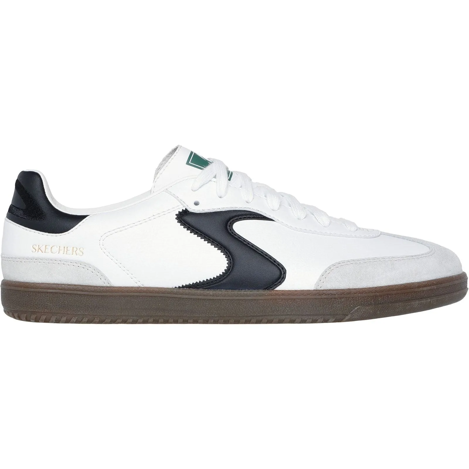 Skechers Mens Hotshot Pyke Trainer White/Black evening run
