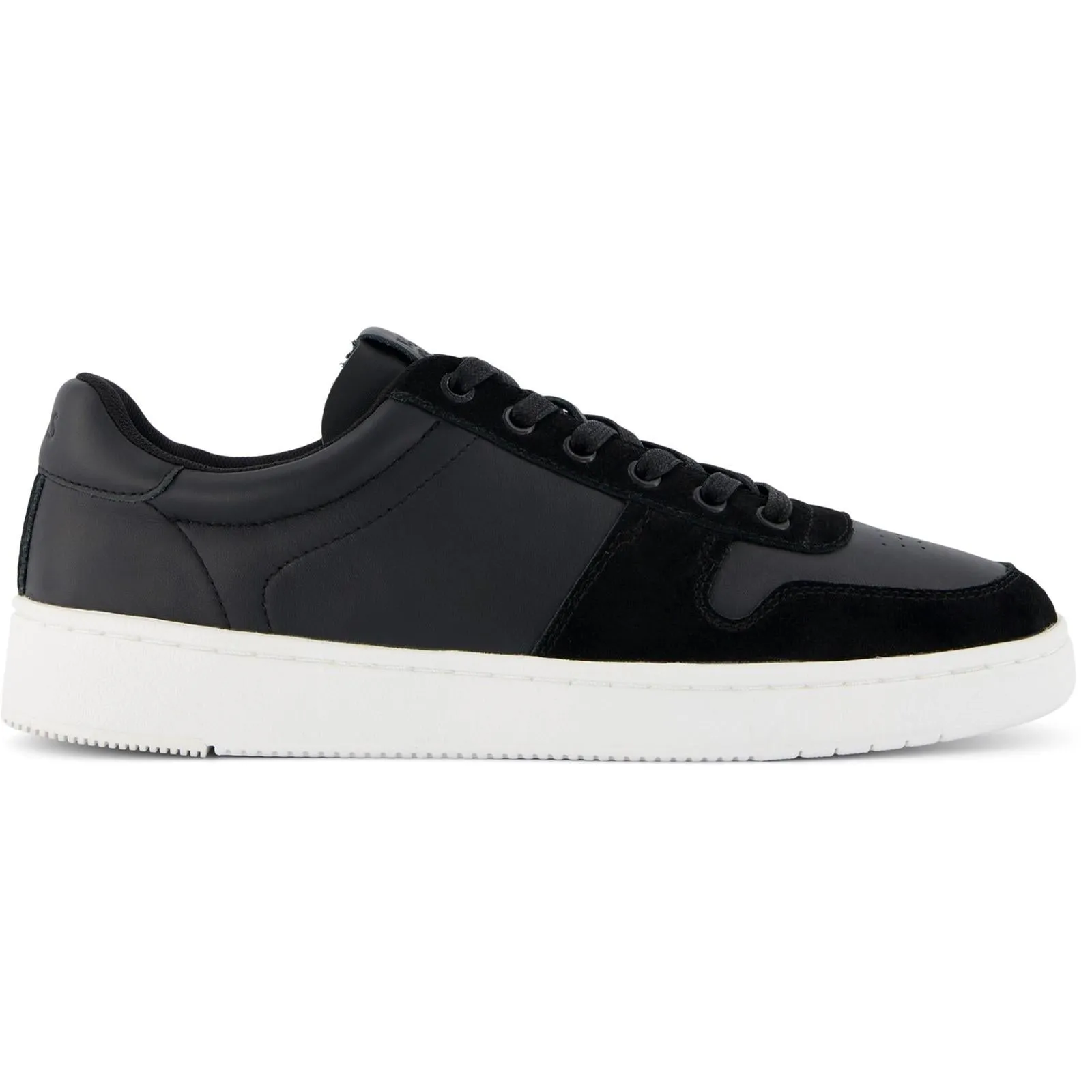 TOMS Mens TRVL LITE Court Trainer Black All Weather Everyday Users Ergonomic Heel Cup