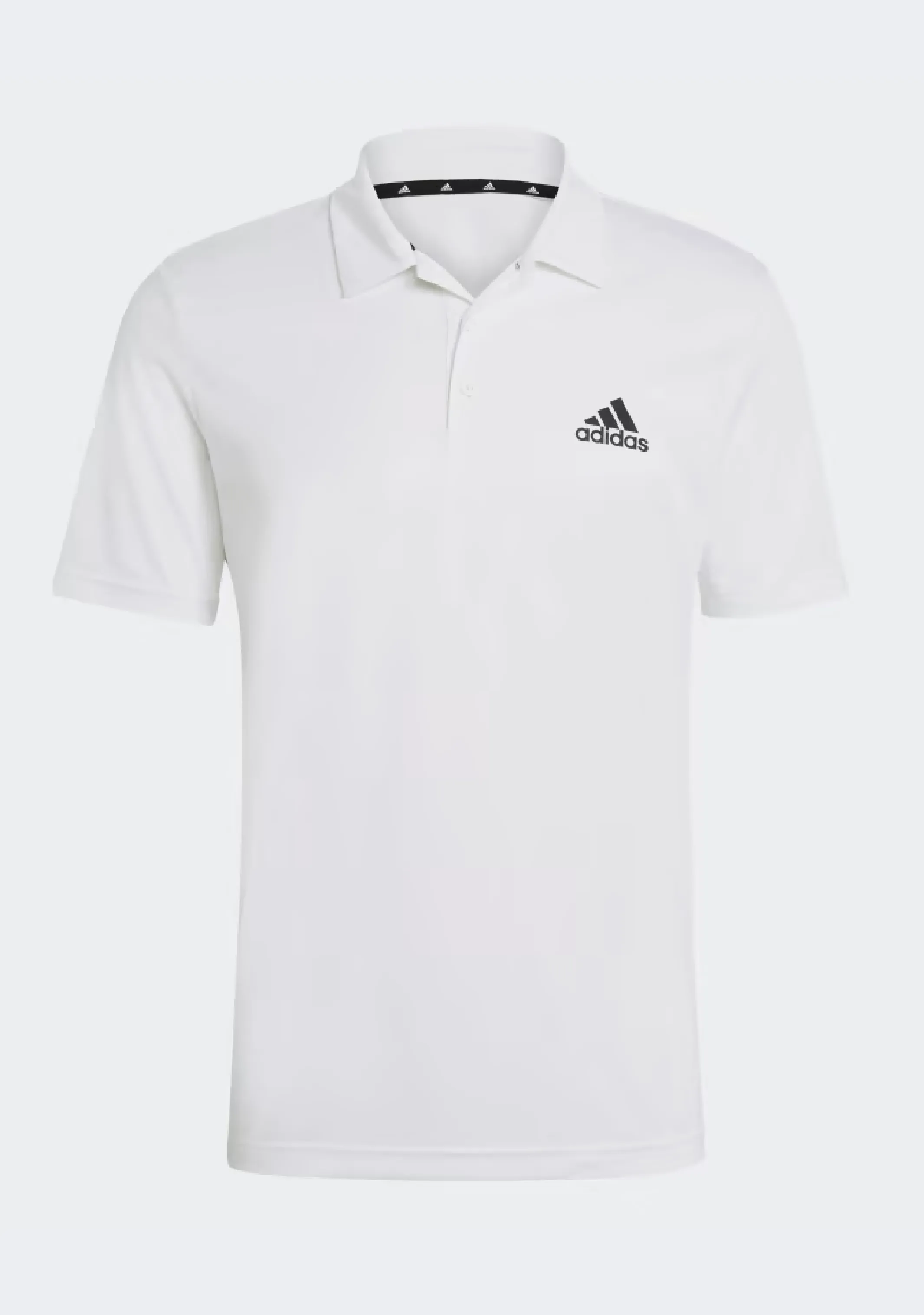 Versatile Top GarmentWashed Texture Adidas Men's Aeroready Designed to Move Sport Polo Shirt