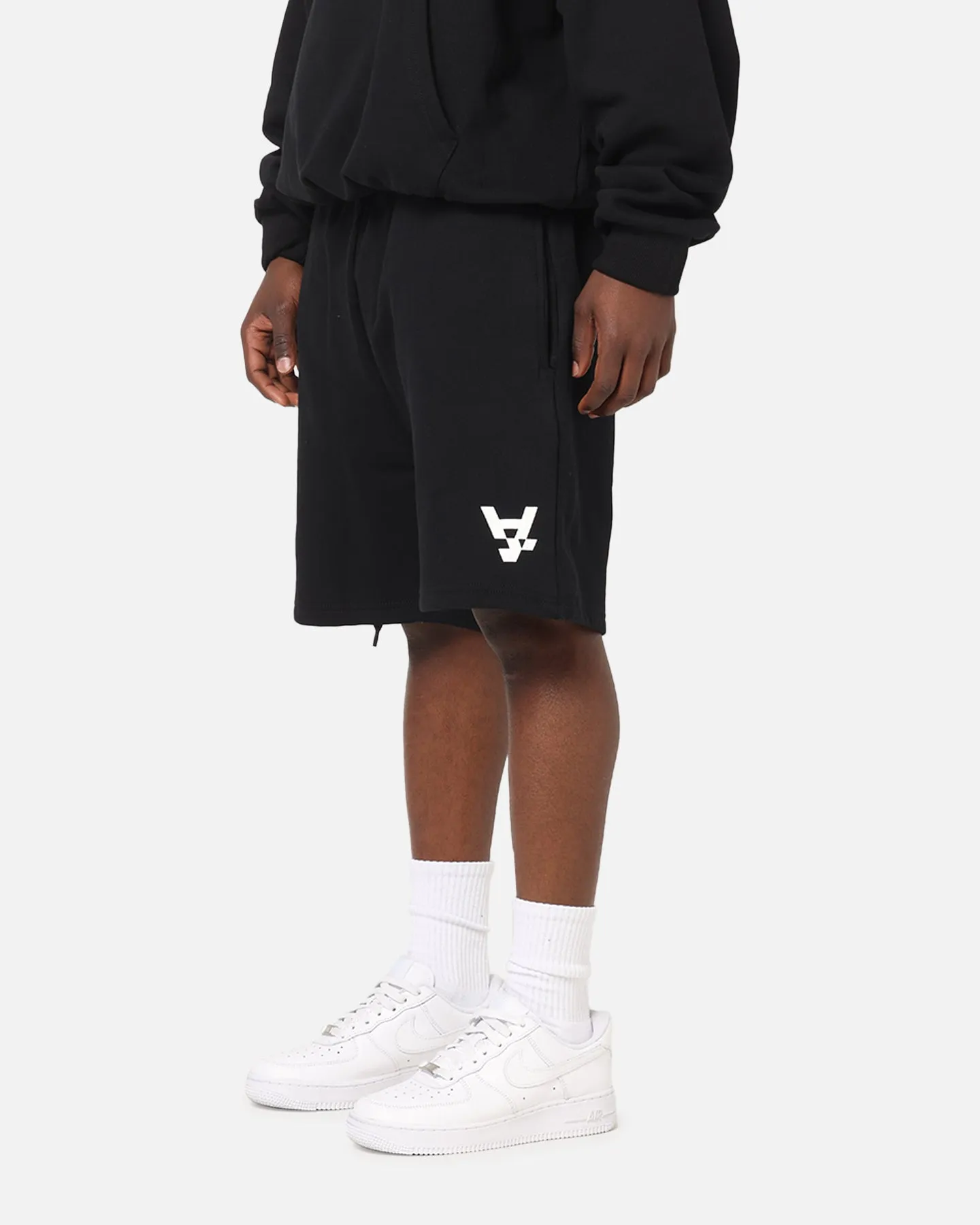 Wool blend The Anti Order Alpha Inverse Shorts Black