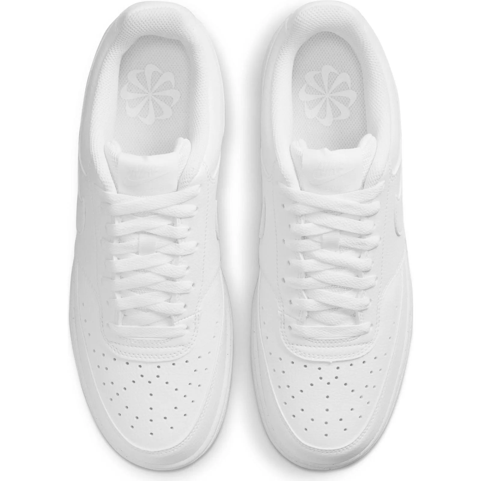 Nike Court Vision Low Next Nature Mens Shoe White Cold Tone Sole Soft