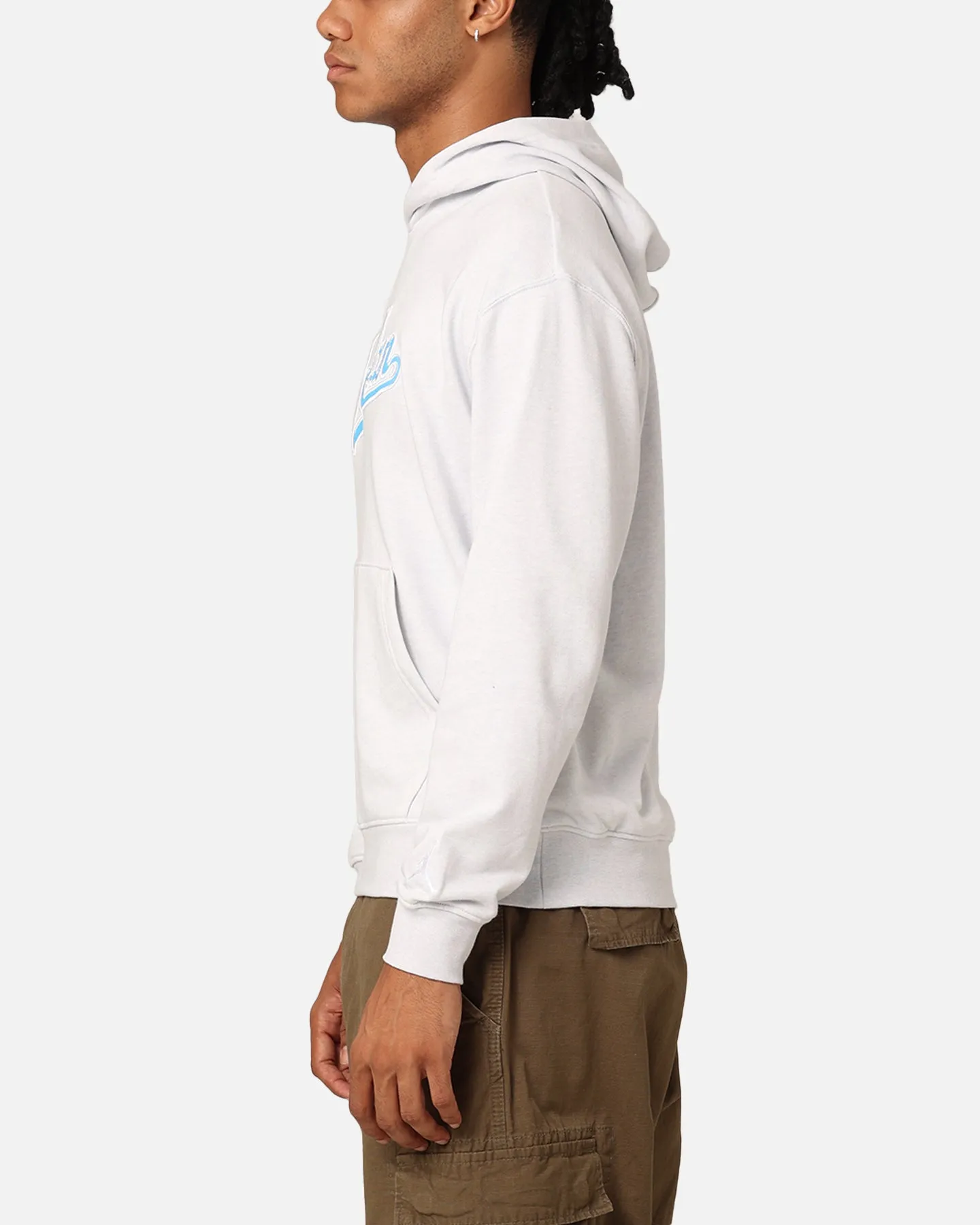 Jordan Flight MVP Fleece Pullover Hoodie Pure Platinum Fleece Lining