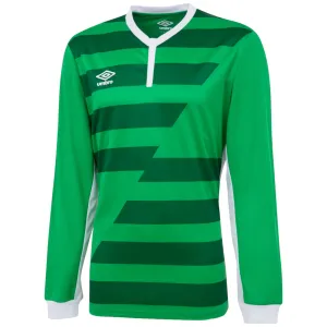 Umbro Vision Mens Long Sleeved Football Training Jersey NonRestrictive Design Pure Tone