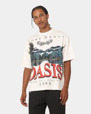 Lightweight Construction 404 Oasis Vintage T-Shirt Off White