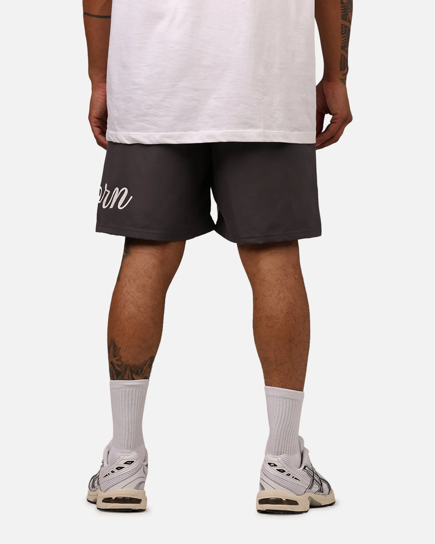 Sworn To Us Spirit Angel Swim Shorts Grey Performance Flex