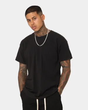ReinforcedShoulderPanels Fit For Comfort Well Made Standard Vintage Black T-Shirt Black Wash