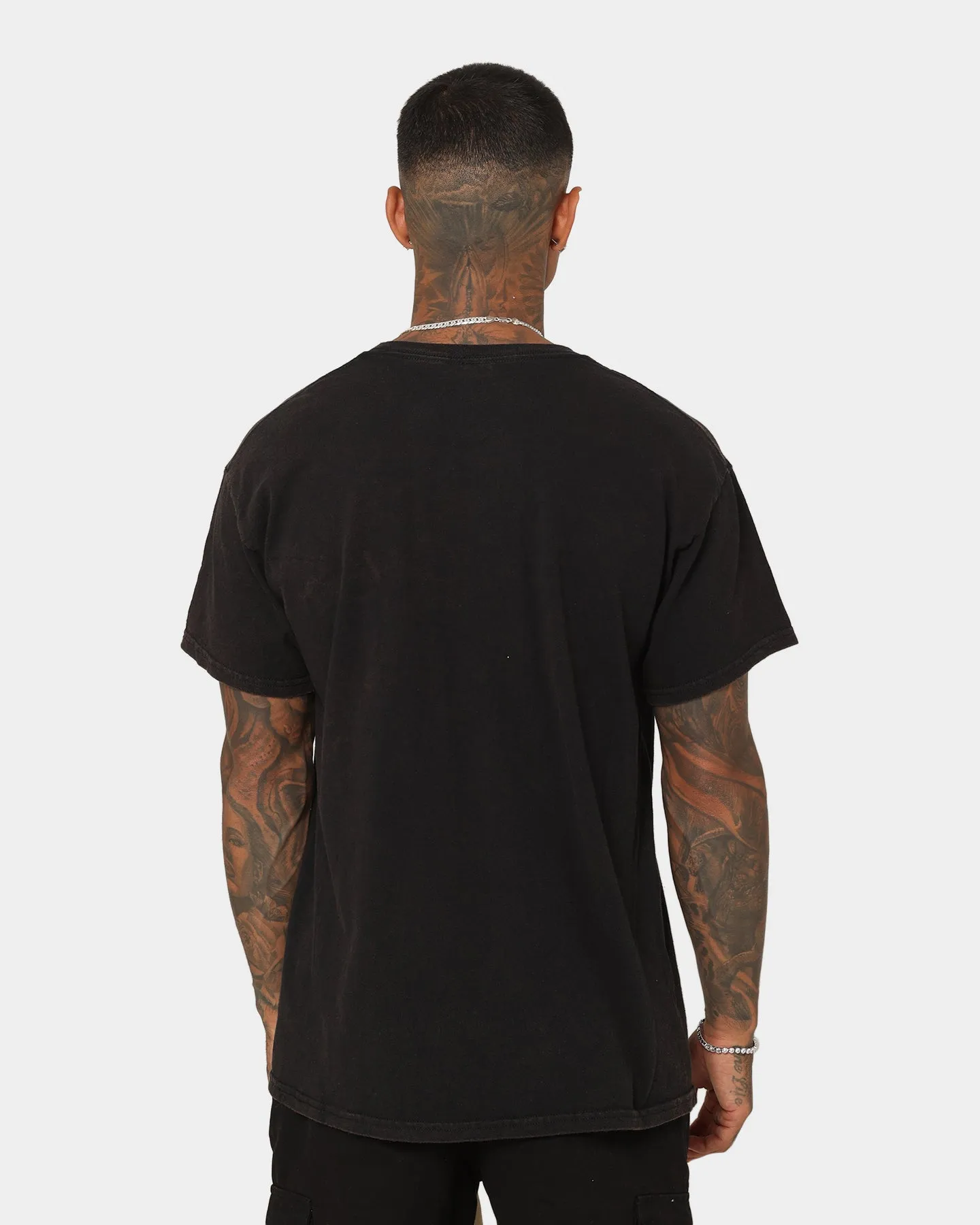 Well Made Standard Vintage Black T-Shirt Black Wash Soft Feel