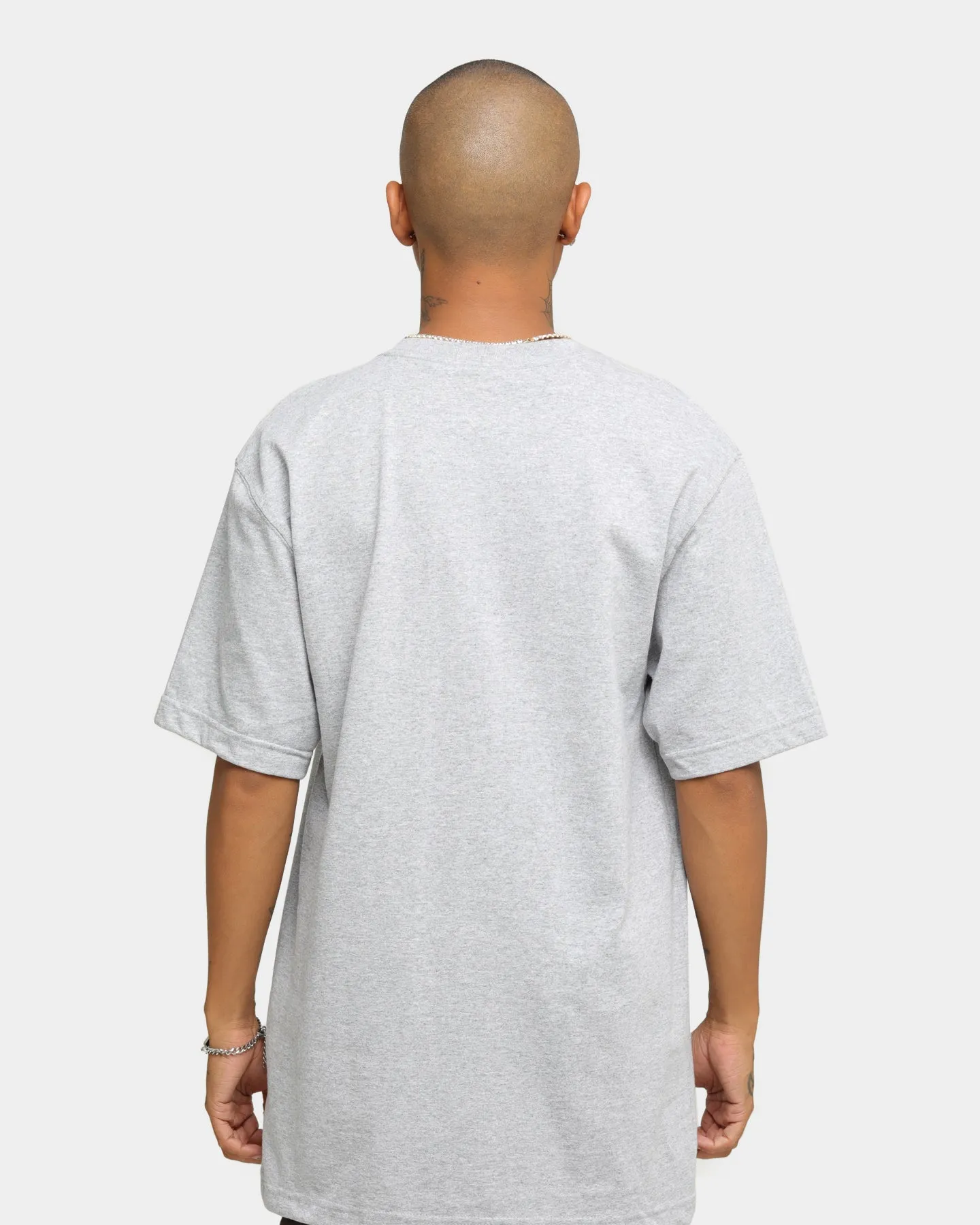 Relaxed and Comfy Carhartt Men's Carhartt Pocket Short Sleeve T-Shirt Heather Grey