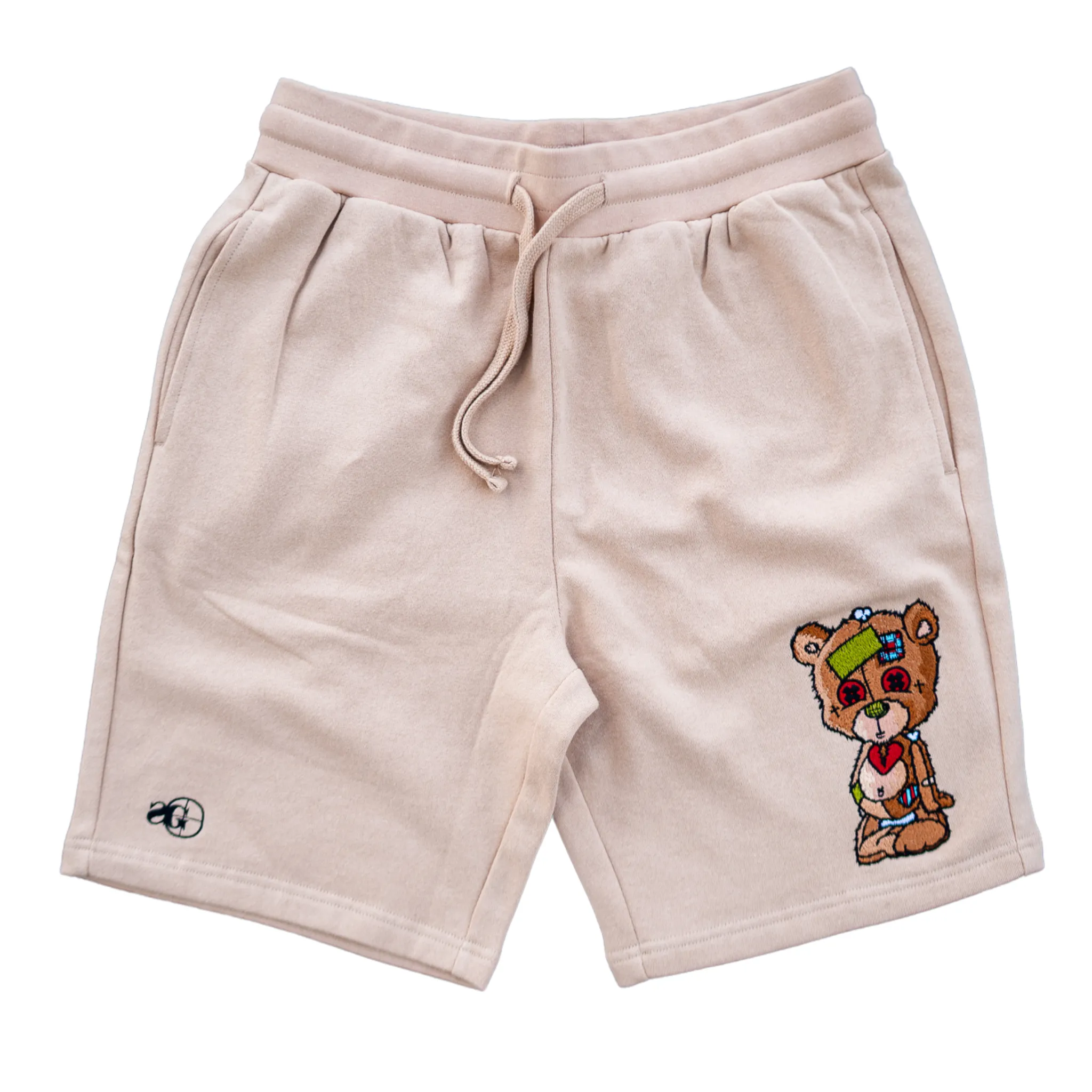 Sniper Gang Heartless Shorts (Cream) AbrasionResistant