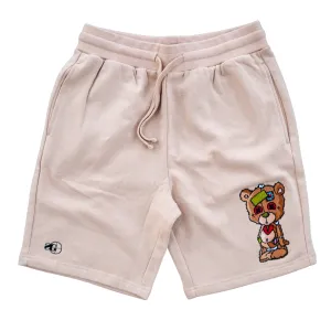 Stage Feel SmoothFinish Sniper Gang Heartless Shorts (Cream)