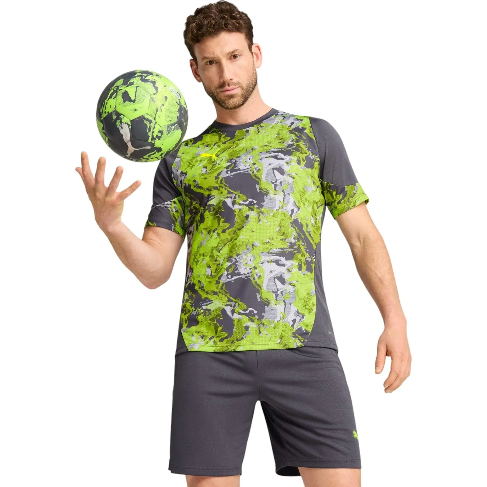 Outdoor Apparel Puma IndividualCUP Mens Short Sleeved Football Jersey
