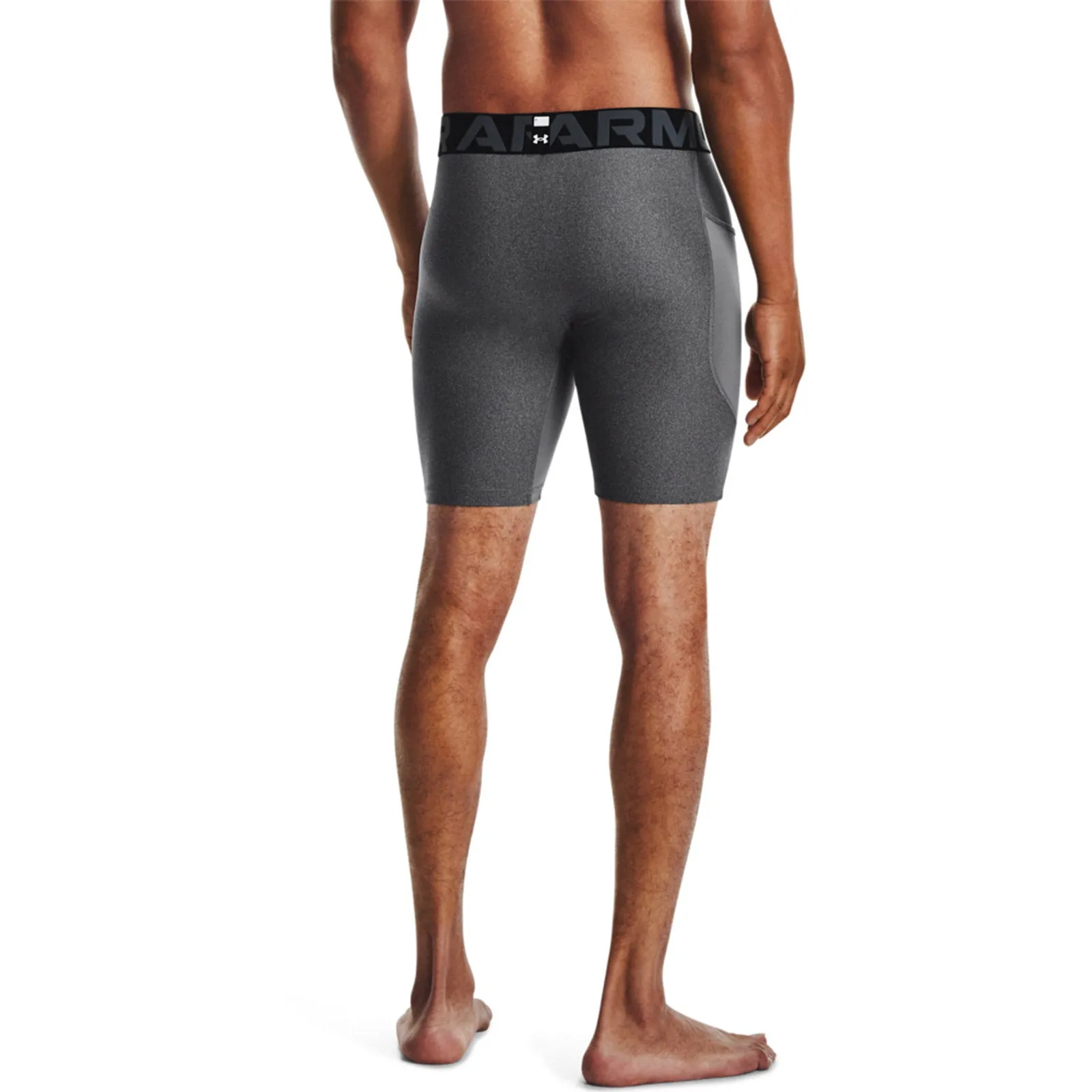 Under Armour Mens HeatGear Shorts Dense Fit Storm Core