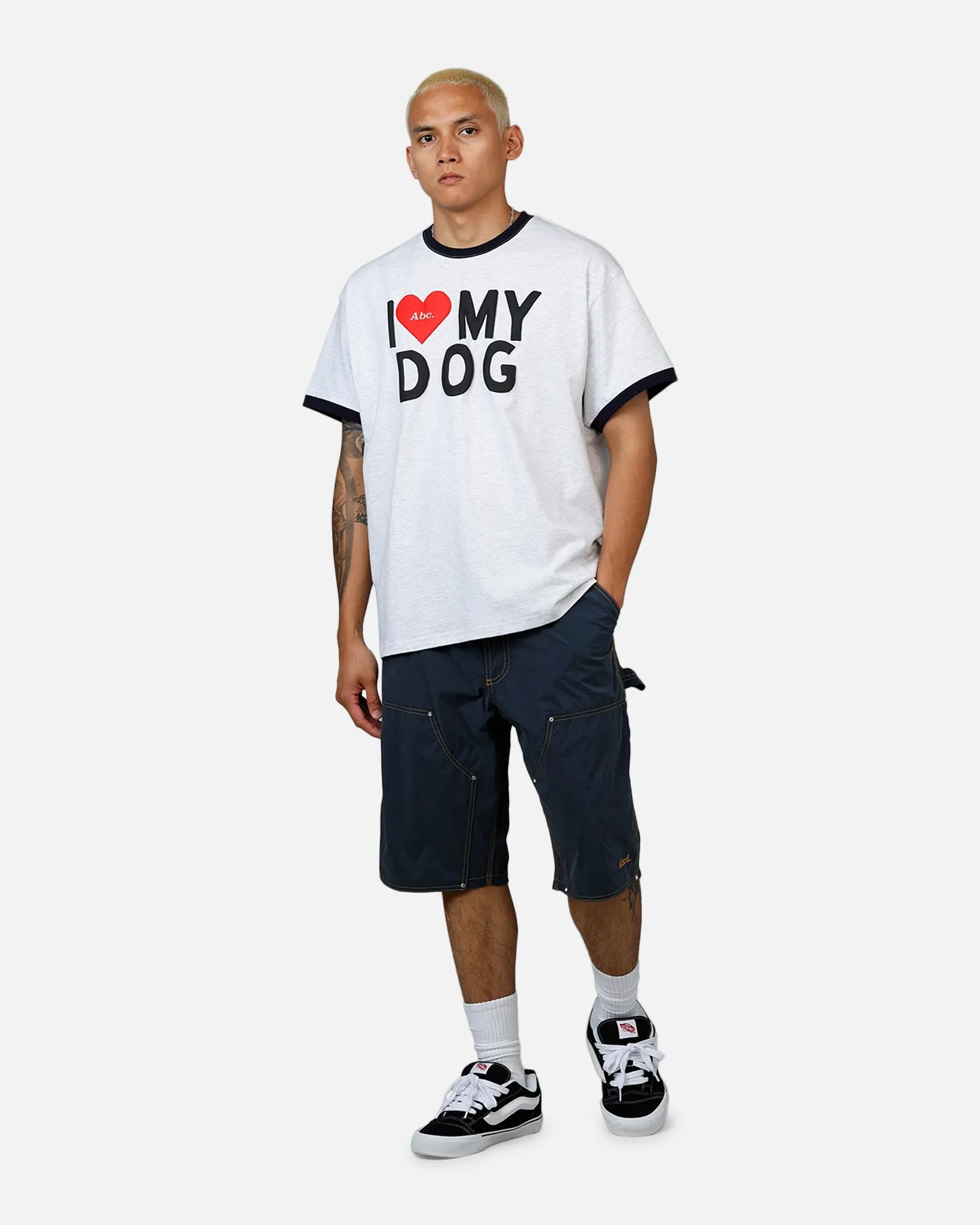 Zipper pockets ABC Nylon Jorts Navy