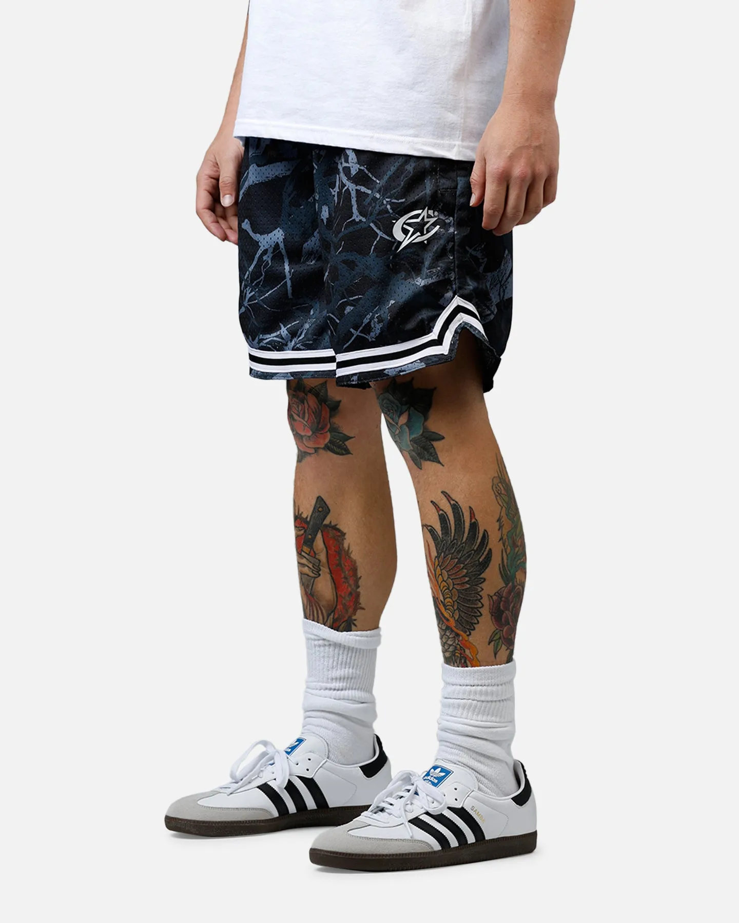 Style Choice Socks Carre Outlaw Mesh Shorts Black Real Tree